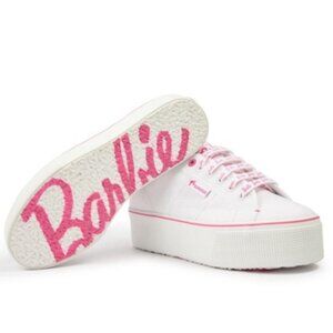 Superga 2790 Barbie Classic Platform Sneakers Low Top Lace Up Size 37.5 US 7 NEW